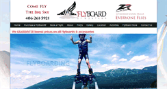 Desktop Screenshot of flyboardofmontana.com